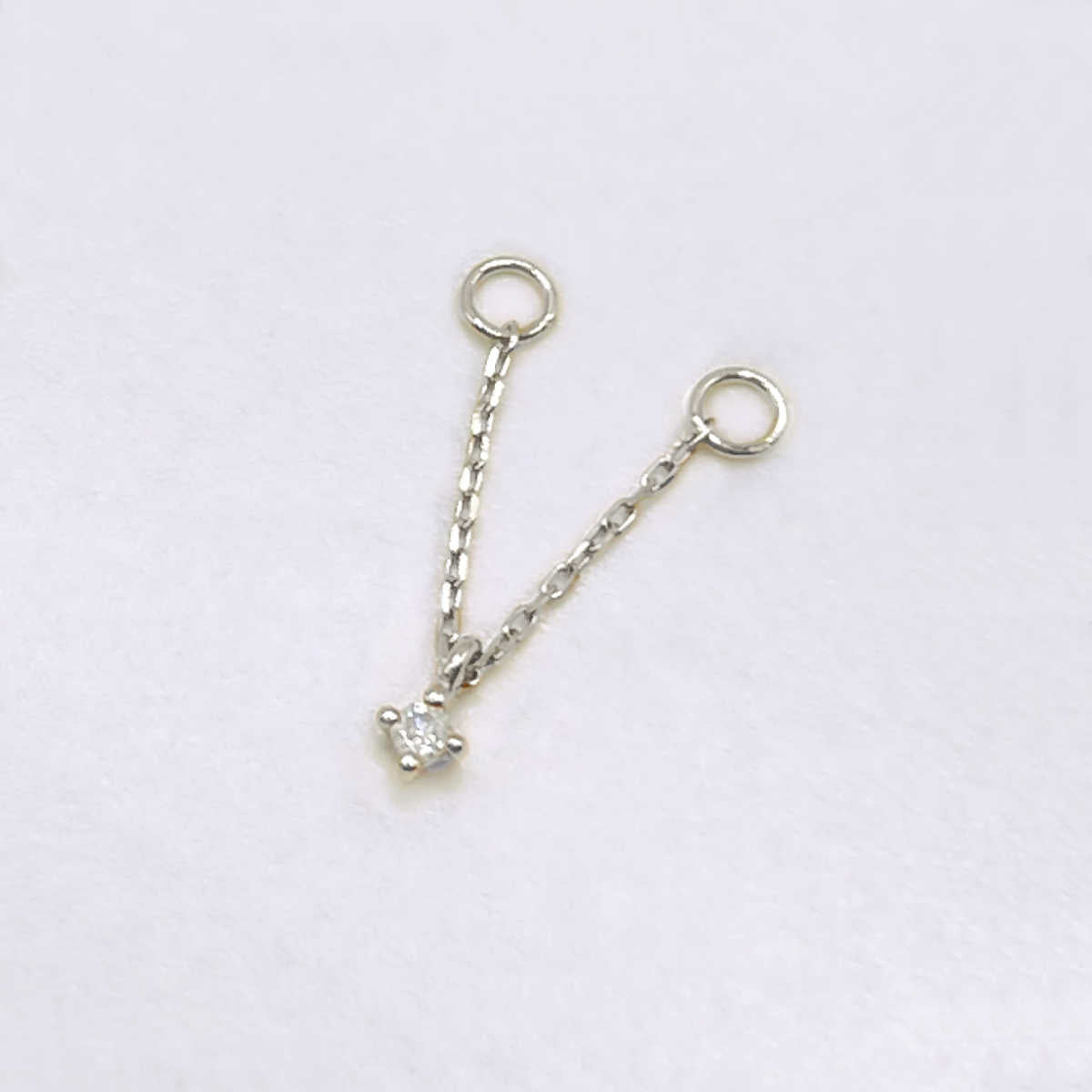 Floating Diamond Earring Charm Gift Set
