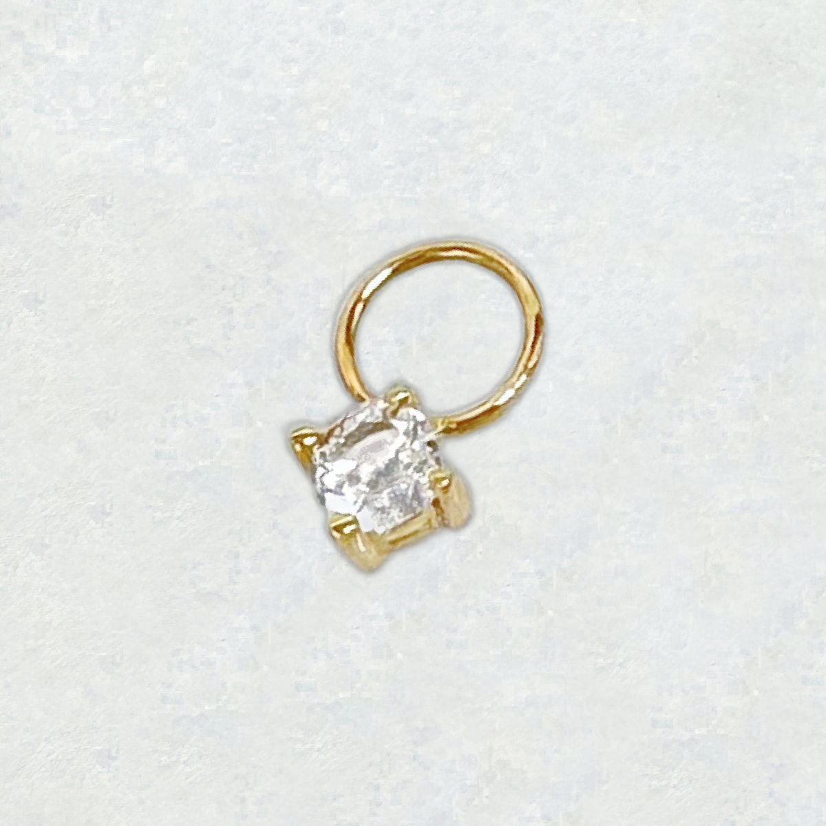 Gold Hoop Earring Charms
