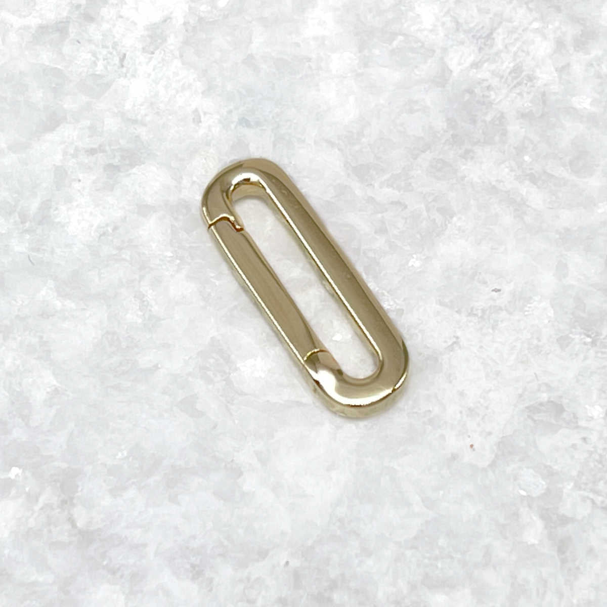 Green Sapphire Charm Holder - Back