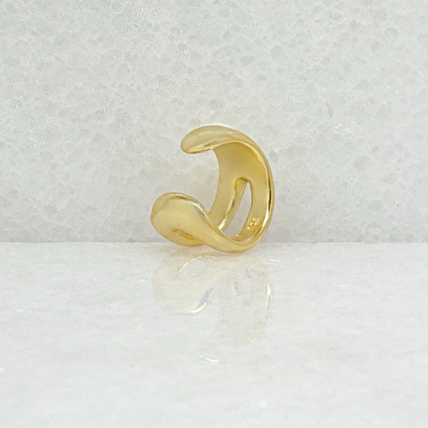 Chunky Gold Ear Cuff
