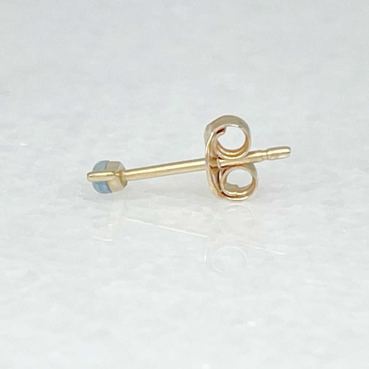 Marquise Cut Aquamarine Stud Earrings