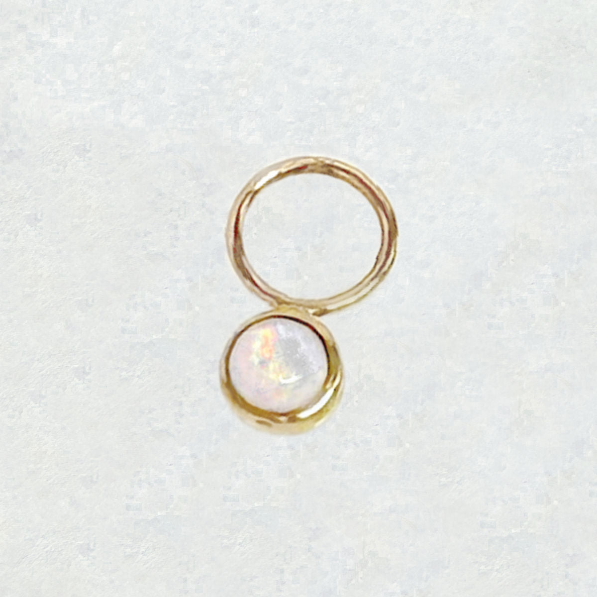 Gold Hoop Earring Charms