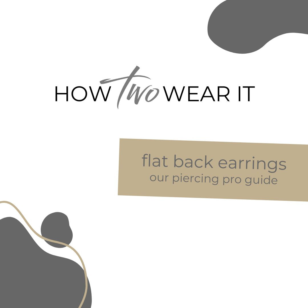 How Put in and Take Out Our Internally Threaded, Solid Gold Flat Back Cartilage Pericing Earrings, Two of Most Fine Jewelry