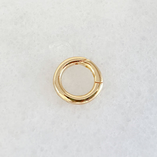 Gold Charm Holder, Multiple Charm Connector Clip from Two of Most