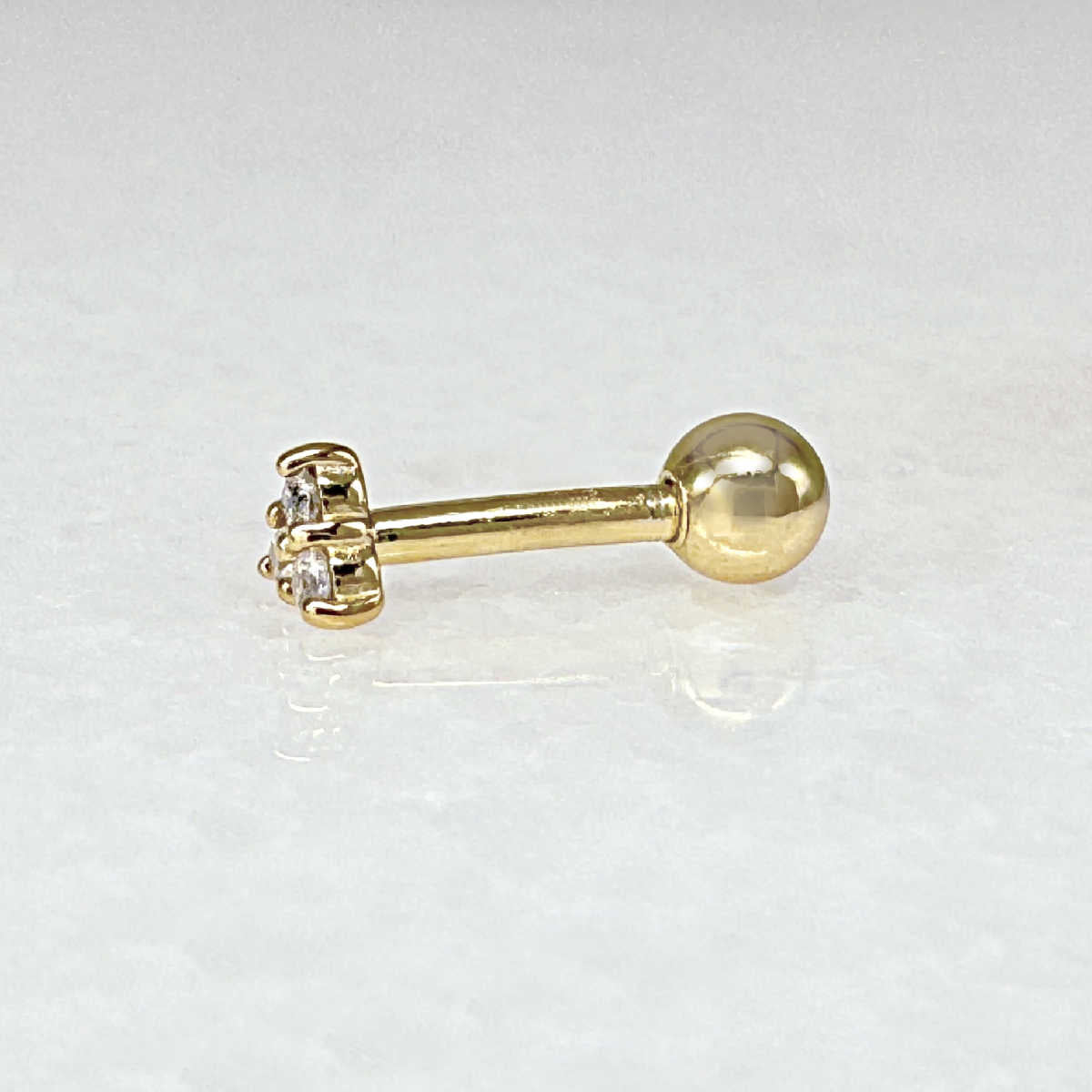 Trinity Screw Back Cartilage Earring