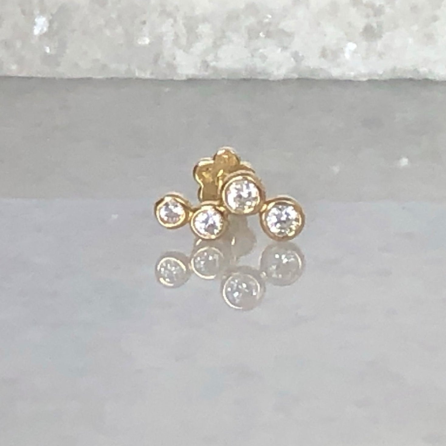 Fine Stud Backs in 14k Yellow Gold