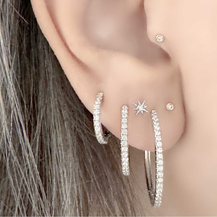 Small Hoop & Huggie Earrings