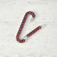 14k White Gold & Ruby Charm Clip | Necklace Enhancer Connector from Two of Most