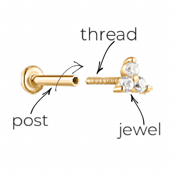 How to Put On & Take off Flat Back Earrings Two of Most