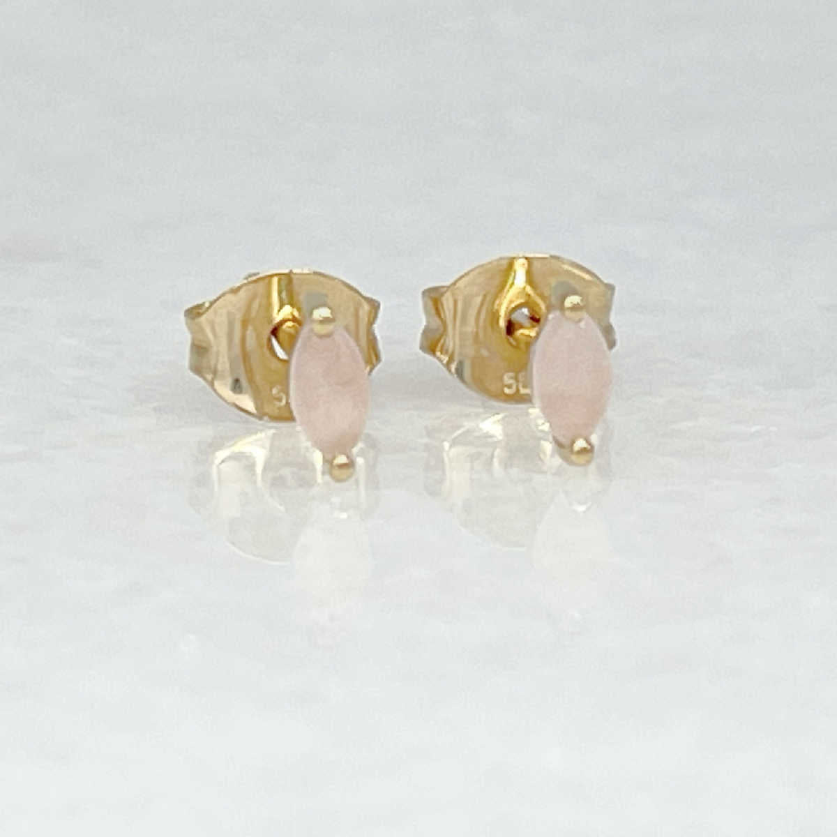 Golden Same As Multi Quartz Gemstone Gold Plated Handmade Stud Earring,  Size: 1.5 at Rs 290/pair in Jaipur