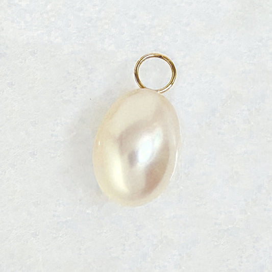 Large Pearl Earring Charm
