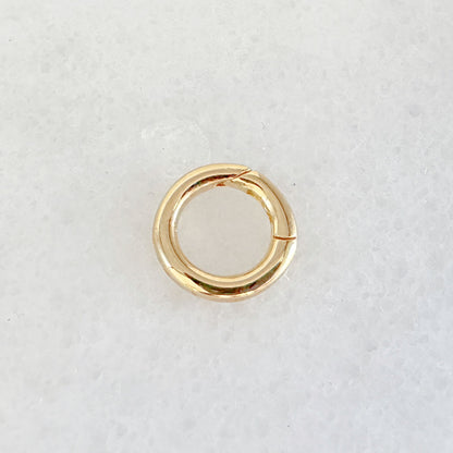 Gold Charm Holder, Multiple Charm Connector Clip from Two of Most