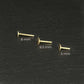 Opal Marquise Dangle Flat Back Gold Cartilage Earring
