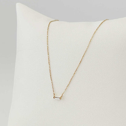 Baguette Chain Gold Choker Necklace | Dainty Gold Necklace | 14k Gold Layered Necklaces from Two of Most