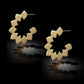 Closed Loop large gold hoop earrings | push back | 14k yellow gold | Two of Most