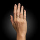 Open Loop Stacking Ring Band Set | 14k yellow gold | Two of Most