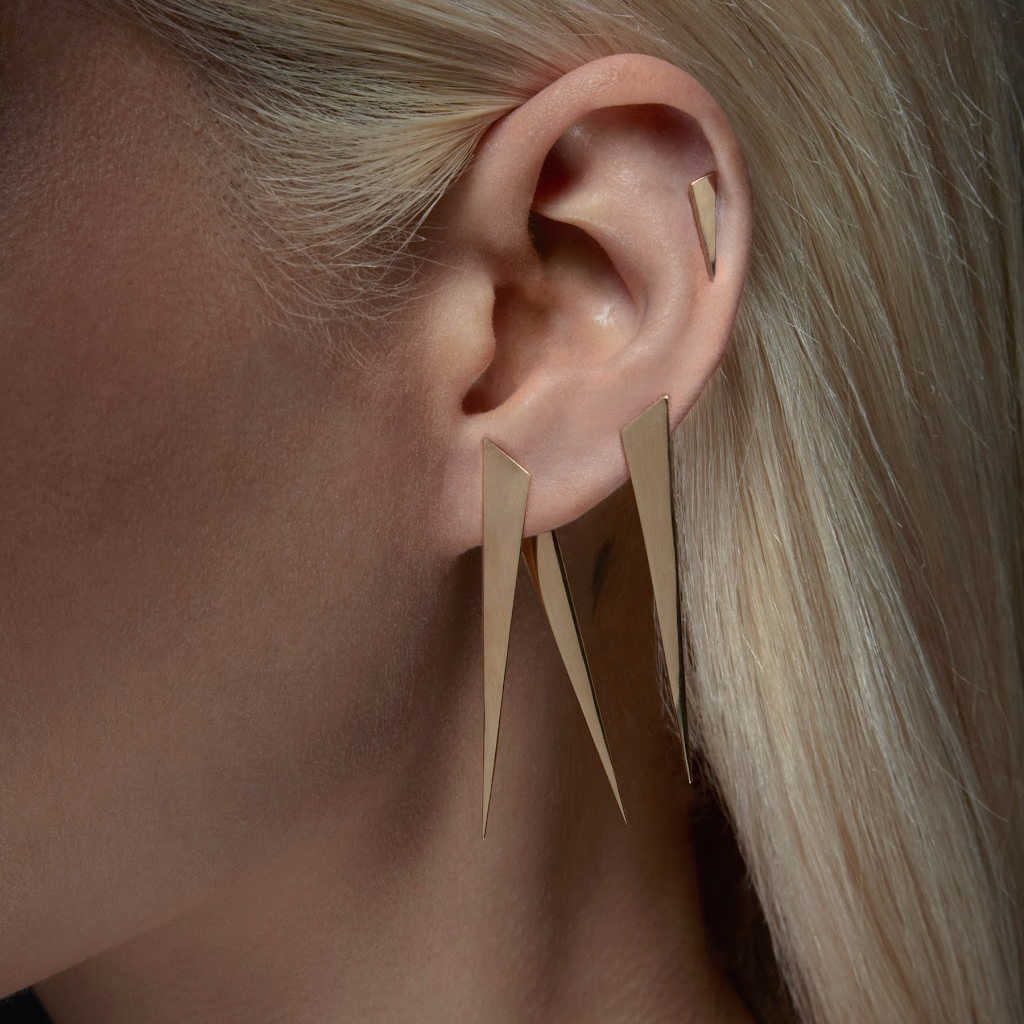 Double Ear Piercing Earring Sets Sale Online   wwwsaraswathyreddymatrimonycom 1692398987